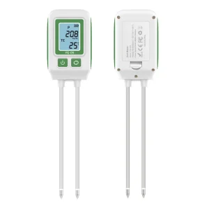 Digital 4 in 1 Soil Nitrogen Phosphorus Potassium Temperature Tester Garden Potted Soil Analysis Tool Soil NPK Detector