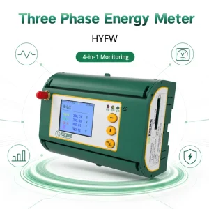 Digital AC DIN Rail Power Energy Meter 230 Electric Counter Meter for Three Phases
