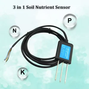 Digital Agricultural RS485 Soil NPK 3 in 1 Fertility Sensor Soil Testing Instrument Meter for Plant Cultivation