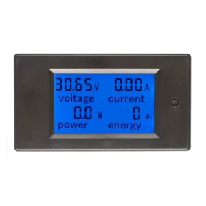 Digital Ammeter Voltmeter Multimeter LCD Display Power Energy Battery Meter