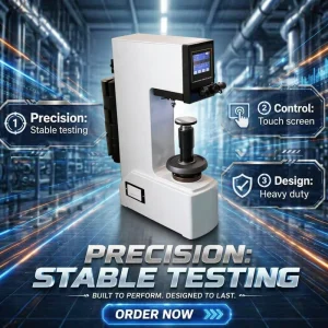 Digital Brinell Hardness Tester for Cast Iron, Steel, Non-Ferrous Metals and Soft Alloys