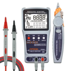 Digital Cable Tracker Rechargeable Multifunction PK655C+ Line Finder Network Cable Tester and Multimeter 2 in 1