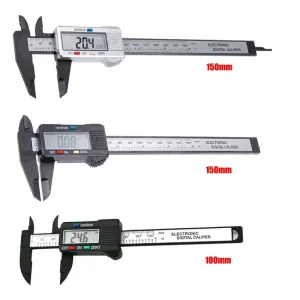 Digital Caliper 6 Inch Electronic Vernier Caliper 100mm Calliper Micrometer Digital Ruler Measuring Tool 150mm 0.1mm