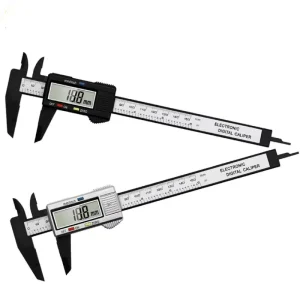 Digital Caliper 6 Inch Electronic Vernier Caliper 150mm 0.1mm Plastic Digital Ruler Measuring Tool