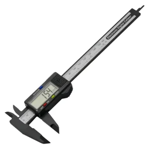 Digital Caliper Carbon Plastic 150mm Gauge Factory Measuring Tool Vernier 0 6 Inch 0 150mm Electronic Caliper