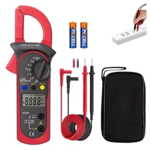 Digital Clamp Meter ST201 High Precision Voltage 0-600V and Current 2A-400A