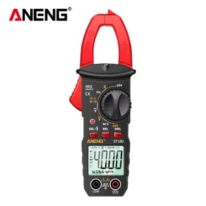 Digital Clamp Multimeter AC DC Voltage Multimeter Fully Automatic Intelligent Electrician Clamp Digital Anti-burn Meter ST180