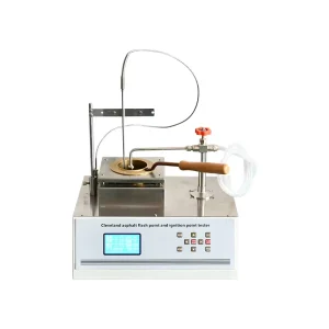 Digital Cleveland Open Cup Flash and Fire Point Tester Testing Equipment