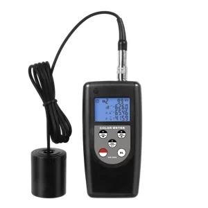 Digital Color Meter CM-200S Color Difference Tester Colorimeters Auto Memory 99 Sets for Textile Paper Painting Materials