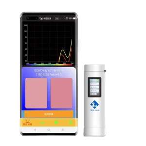 Digital Color Meter CR1 Pocket Colorimeter with 20mm Large Aperture App Software