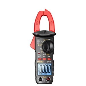 Digital Display Clamp Multimeter AC DC Voltage Meter Fully Automatic Intelligent Electrician Anti burn Meter Model ST180