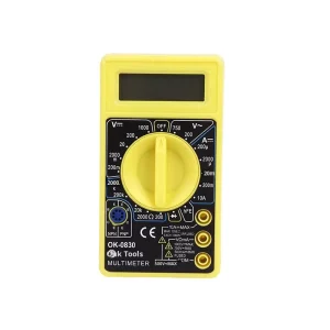 Digital Display LCD Household Repair Multimeter Inductance Manual Electrician Power Measurement