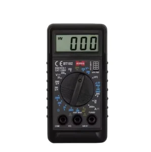 Digital Display Multimeter, Universal Tester for Measuring Current and Voltage