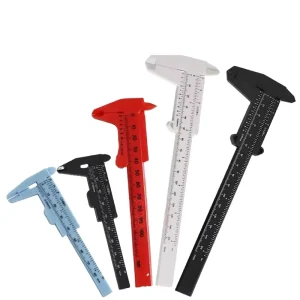 Digital Display Plastic Mini Vernier Caliper for Stationery Measurement