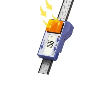 Digital Display Vernier Caliper Solar Powered 0-150mm All-Plastic Oil-Immersion Jewelry Household