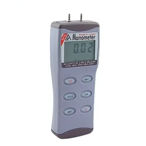 Digital Electronic Differential Pressure Gauge 0-15 PSI High Precision Intelligent Sensor HVAC Industrial Monitoring
