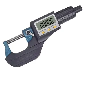 Digital External Micrometer 0-25mm Measuring Range 0.001mm Accuracy Micron Thickness Measuring Tool