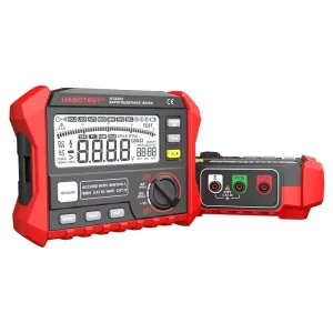 Digital High Accuracy Earth Resistance Tester Ground Meter 0-4K Measuring Range High Voltage Dual HT2302