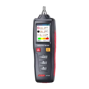 Digital LCD Vibration Meter WT63B with Color Display and IP67 Protection