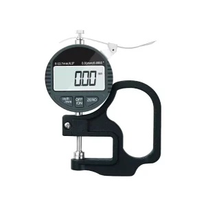 Digital Micrometer 0.01mm Micron Thickness Gauge Caliper for Fabric