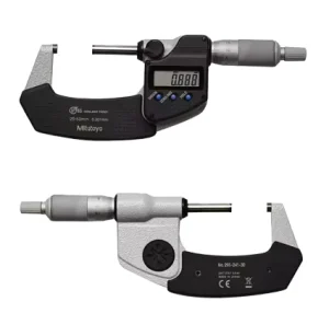 Digital Micrometer Models 293-241-30 and 293-242-30 for Industrial Dimension Measurement