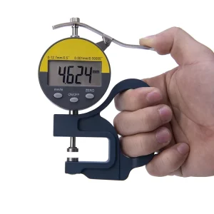Digital Micrometer Thickness Gauge Range 0 12.7mm Accuracy 0.001mm Paper Film Fabric Tape Thickness Gauge