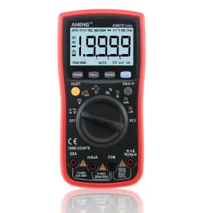 Digital Multimeter 19999 Counts Equipped to Measure AC/DC Voltage Current Resistance Capacitance Frequency