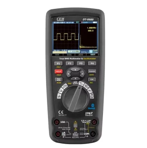 Digital Multimeter DT-9989, 50,000 Count, 2-in-1 Oscilloscope and Calibration Functions