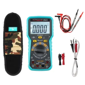 Digital Multimeter TRMS 6000 Counts Volt Meter Ohmmeter Auto-Ranging Tester Accurately Measures Voltage Current Resistance