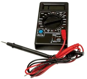 Digital Multimeter Tester 2000 Counts AC DC Voltmeter Ohm Volt Amp Meter Car Inspection Tools for Voltage Current Measurement