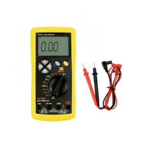 Digital Multimeters AC DC Current Capacitance Resistance Frequency Multi Tester Test Leads Multimeter