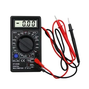 Digital Multitester Multimeter DT830B with Digitale Multimeter Handleiding