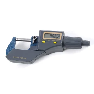 Digital Outside Micrometer 0-25mm 0.00005in/0.001mm Resolution