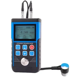 Digital Plastic Metal Thickness Measurement Gauge 0.01mm Resolution Factory Price High Precision Ultrasonic Thickness Meter
