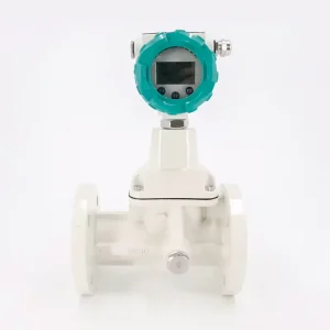 Digital Precessional Vortex Flowmeter Stainless Steel High Accuracy Measurement for Gas Air IP65 Protection Flange Connectivity