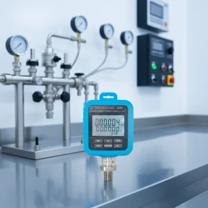 Digital Pressure Gauge with LCD Display