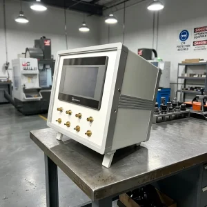 Digital Readout Box Type 8 Channel Aluminum Casing Pneumatic Measuring Equipment with SPC Data Storage for Bearing Factory QC