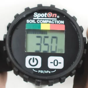 Digital Soil Compaction Tester Electronic Penetrometer for Measuring Hard Pans up to 24 Inches Deep with LCD Display