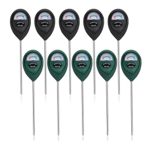Digital Soil Moisture Meter with Metal Probe OEM Customizable Garden Plant Tester and Soil Nutrient Analyzer