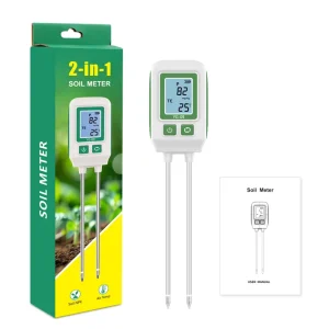 Digital Soil Tester Kit Soil NPK and Temperature Detector Garden Orchards Potted Soil Analysis Tool