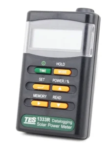Digital Solar Power Meter TES 1333 Handheld Pyranometer PV Panel Irradiance Tester 0 2000W/m² Cosine Corrected 400 1100nm