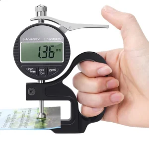 Digital Thickness Gauge Ruler Dial Gauges Industrial Grade Film Paper Measuring Digital Thickness Gauge