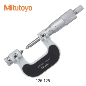 Digital Thread Micrometer 326 126 Series Interchangeable Measuring Anvils