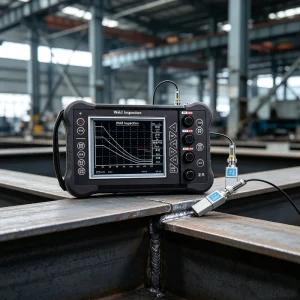 Digital Ultrasonic Flaw Detector 0 6000mm Testing Range Metal Crack Defect NDT Testing Equipment for Steel Weld Inspection