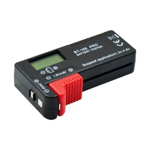 Digital Universal Lithium Battery Capacity Tester with Load Analyzer for AAA, AA and Button Cells