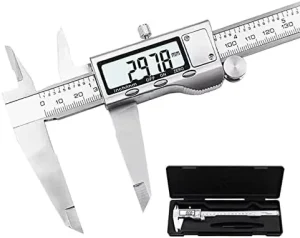 Digital Vernier Caliper 200mm 8 Inch Stainless Steel Electronic Caliper Inch Metric Conversion Measuring Tool