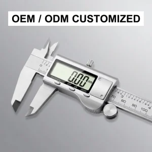 Digital Vernier Caliper LCD Electronic Altimeter Micrometer Tool Plastic Ruler 0-150mm 0-100mm DIY OEM