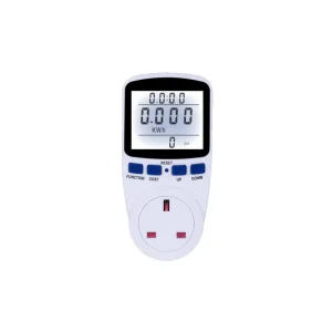 Digital Watt hour Meter Socket Display Voltage Watt Power Measurement Analyzer
