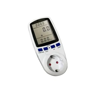 Digital Wattmeter AC 220V 110V Power Meter Electricity Consumption Measuring Socket Analyzer Wattage Energy Meters EU Plug