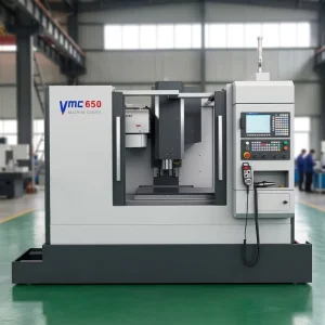 Dinuo VMC650 Vertical 2 Axis CNC Machining Center with FANUC Control Heavy Duty Capacity High Accuracy Milling Machine